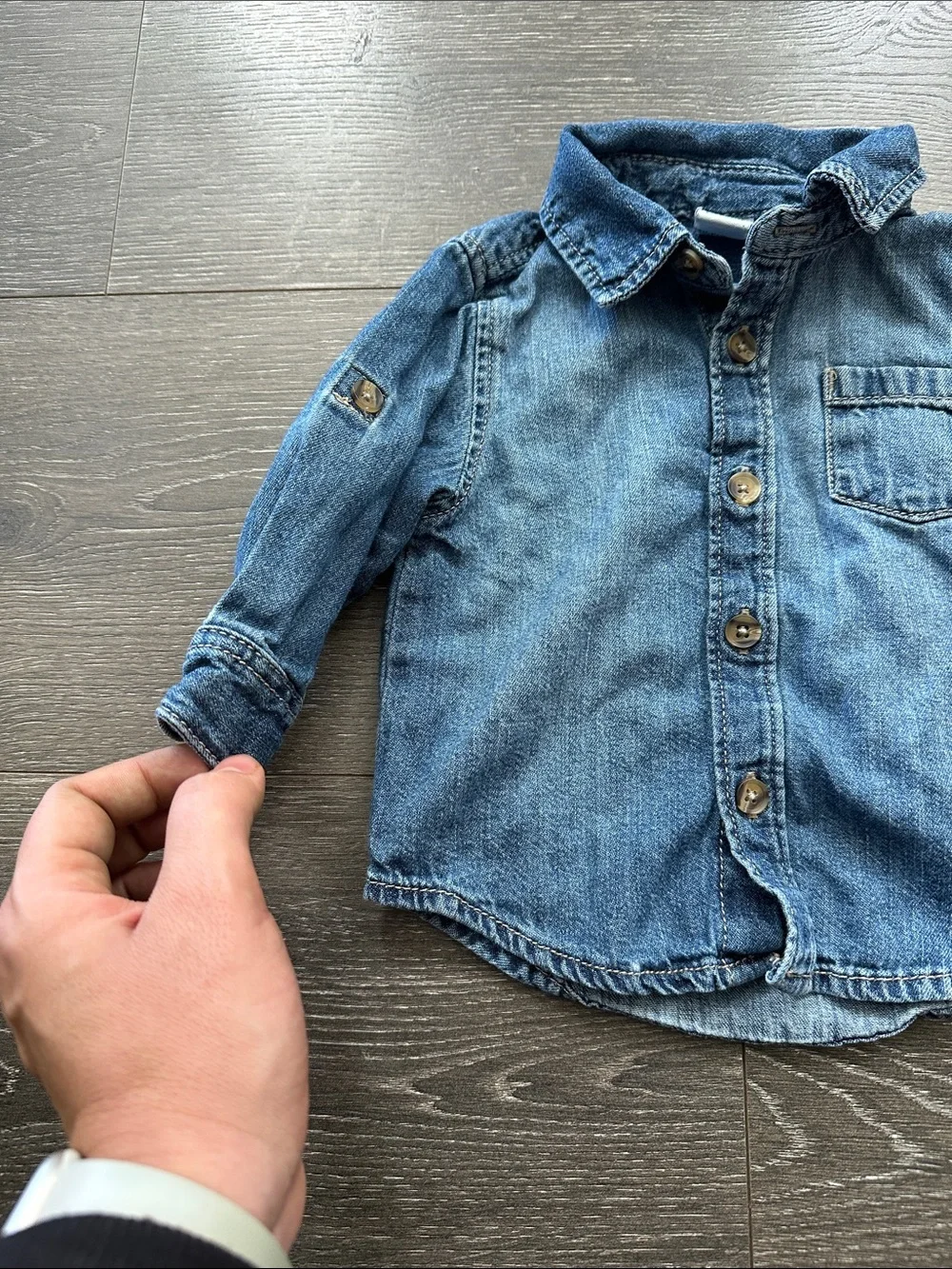 Old navy Denim Button down Shirt